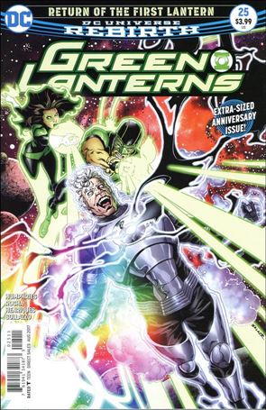 Green Lanterns issue 25 Brad Walker Cover