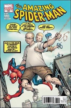 Amazing Spider-Man (1963) issue 669-H Todd Nauck Midtown Comics Cover