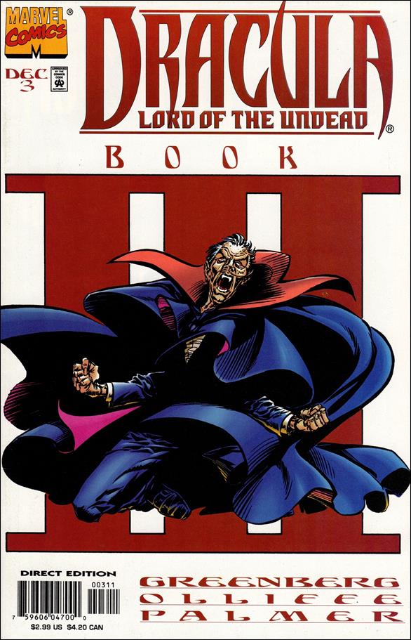 Dracula: Lord of the Undead 3-A by Marvel