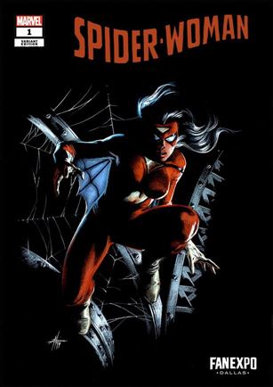 Spider-Woman (2020) issue 1-SG G. Dell'Otto Unknown Comics/Fan Expo Dallas Cover