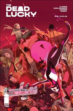 Dead Lucky issue 10-B Stefano Simeone TWD 20th Anniversary Cover