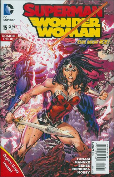 Superman/Wonder Woman issue 15-C Unbagged Doug Mahnke Cover Combo Pack