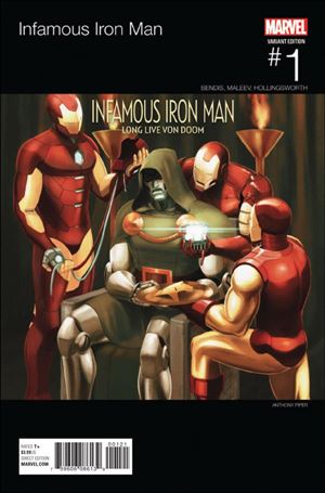 Infamous Iron Man issue 1-F Anthony Piper Hip Hop Cover