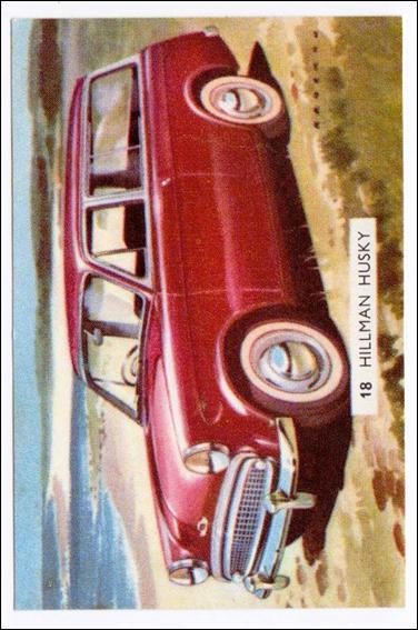 Cavalcade of Cars (Base Set) card 18 Hillman Husky