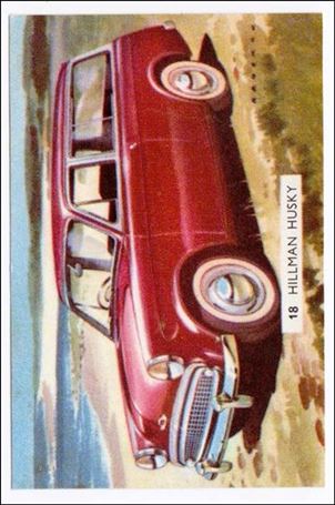 Cavalcade of Cars (Base Set) card 18 Hillman Husky