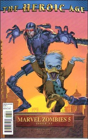 Marvel Zombies 5 issue 3-B Leinil Francis Yu 1:15 Heroic Age Cover