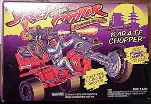 Street Fighter: Official Movie Fighters (Vehicles and Playsets) figure 3 Karate Chopper