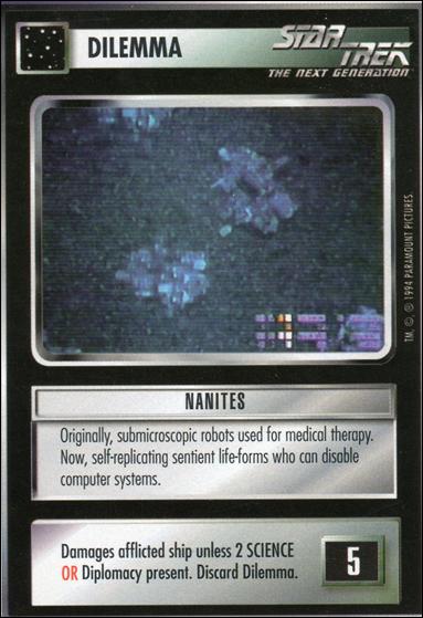Star Trek: Premiere Unlimited (Base Set) card 38 Nanites 