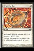 Magic the Gathering: Duels of the Planeswalkers (Base Set) card 92 Dragon's Claw