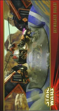 Star Wars: Episode I Widevision: Series 1 (Base Set) card 49 Skywalker Rules!