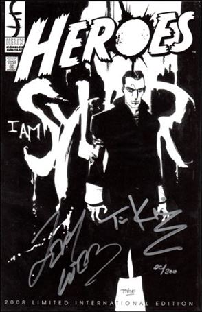 Heroes / 9th Wonders issue 3-G DF Intrn'l Eclipse (Signed by Loeb & Kring) 1/300
