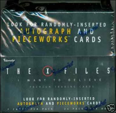 X-Files: I Want to Believe card 1 Sealed Box