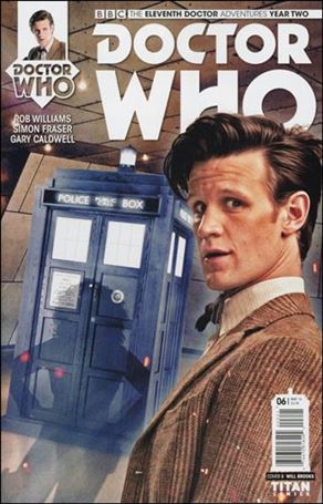 Doctor Who: The Eleventh Doctor Year Two issue 6-B Will Brooks Subscription Photo Cover