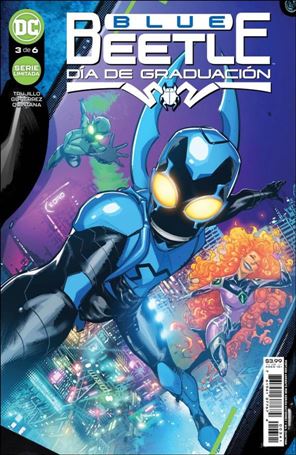 Blue Beetle: Graduation Day issue 3-D Spanish Language Cover