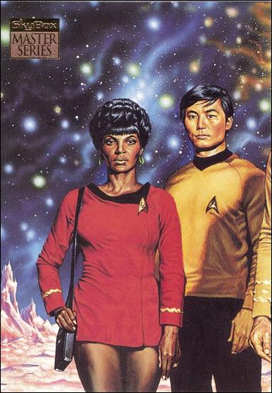 Star Trek Master Series: Series 2 (Crew Triptych Subset) card F3 The Original Crew Card 3 of 3