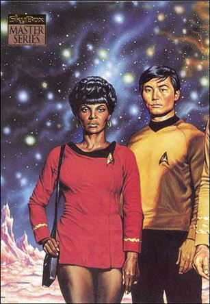 Star Trek Master Series: Series 2 (Crew Triptych Subset) card F3 The Original Crew Card 3 of 3