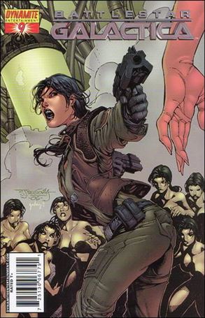 Battlestar Galactica (2006) issue 9-F Stephen Segovia Silver Foil Cover
