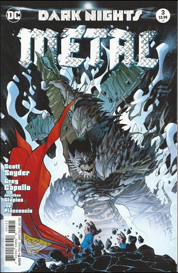 Dark Nights: Metal issue 3-B Andy Kubert Cover