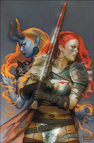 Red Sonja / Hell Sonja issue 3-G Rebeca Puebla 1:10 Virgin Cover