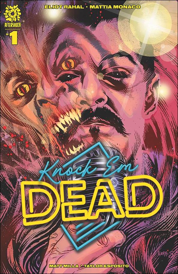 Knock em Dead issue 1-B Tony Harris 1:15 Cover
