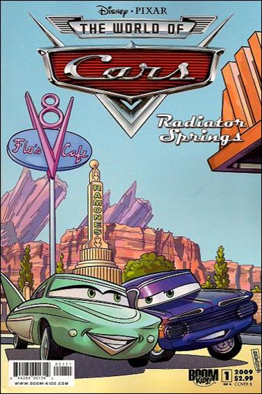 Cars: Radiator Springs issue 1-B Alan Gladfelter "Couple" Cover
