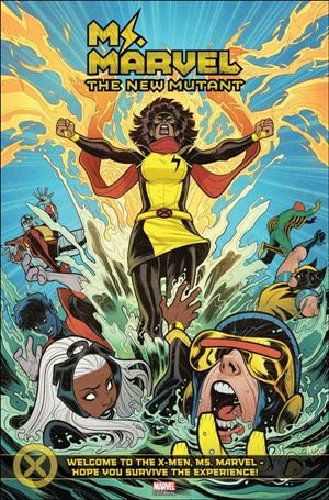 Ms. Marvel: The New Mutant issue 1-G Elizabeth Torque Team Homage Cover