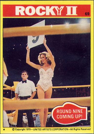 Rocky II (Base Set) card 69 Round Nine Coming Up!