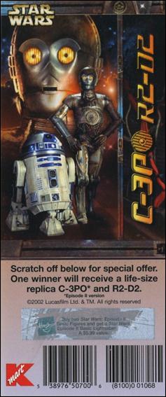 Star Wars: Episode II Attack of the Clones K-Mart Instant Win Scratch Offs (Promo) card nn2 C-3P0 R2-D2