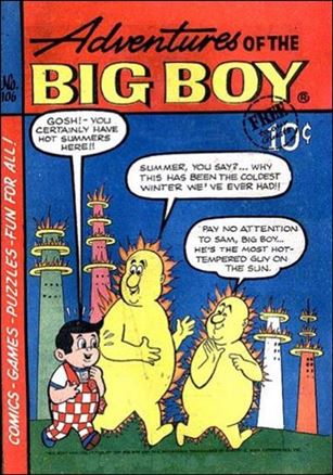 Adventures of the Big Boy issue 106-B West Coast Cover