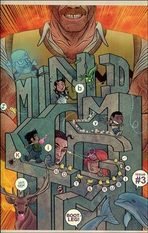 Mind MGMT: Bootleg issue 3 David Rubin Cover