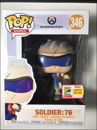 POP! Games figure 346-B Soldier: 76 (2018 SDCC Exclusive)