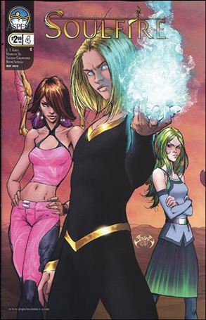 Michael Turner's Soulfire (2009) issue 4-C Joe Benitez Cover
