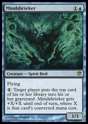 Magic the Gathering: Innistrad (Base Set) card 67 Mindshrieker