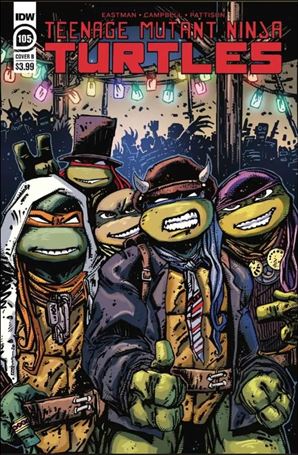 Teenage Mutant Ninja Turtles (2011) issue 105-B Kevin Eastman Cover