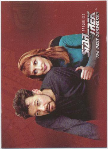 Star Trek: The Next Generation - The Episode Collection Season Six (Base Set) card 536 Mission Chronology