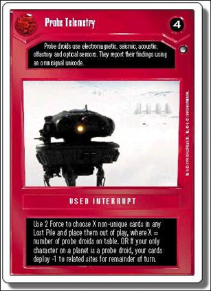 Star Wars: Hoth Revised (Base Set) card 50 Probe Telemetry