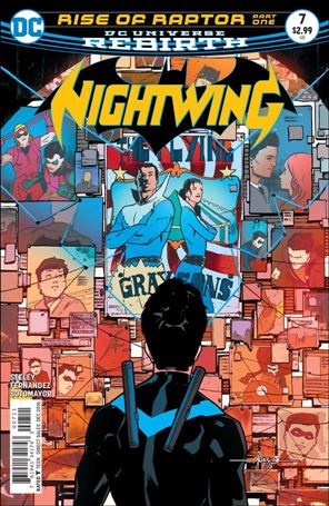 Nightwing (2016) issue 7 Javier Fernandez Cover