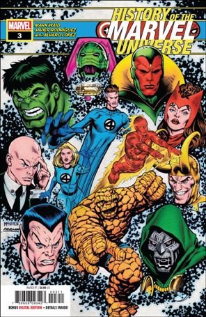 History of the Marvel Universe (2019) issue 3 Steve McNiven Cover
