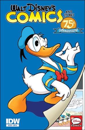 Walt Disney's Comics and Stories 75th Anniversary Cover Image 1