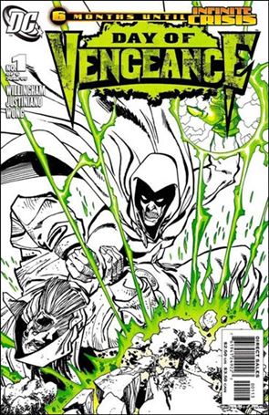 Day of Vengeance issue 1-D Black and White Cover (3rd Printing)