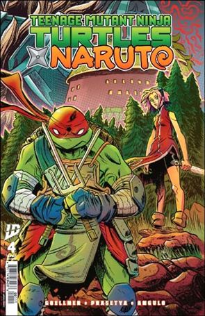 Teenage Mutant Ninja Turtles x Naruto issue 4.00-J Retailer Exclusive Aaron Conley Connecting Cover