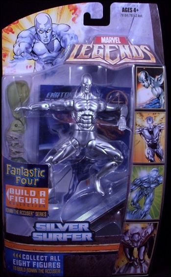 Marvel Legends: Fantastic Four (Ronan the Accuser Series) figure 7 Silver Surfer