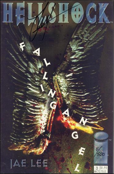 Hellshock (1994) issue 3-B Dynamic Forces Set (signed by Jae Lee) 1/500