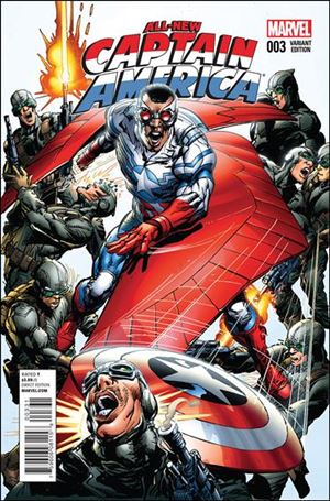 All-New Captain America issue 3-D Neal Adams 1:25 Cover