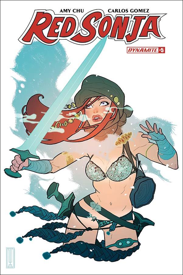 Red Sonja (2017) issue 5-B Ben Caldwell Cover