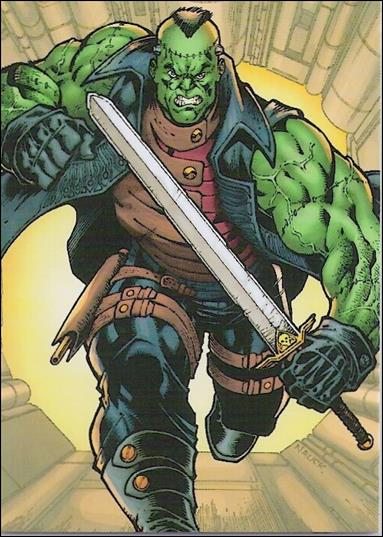 DC Comics: The New 52 (Base Set) card 22 Frankenstein, Agent of S.H.A.D.E.