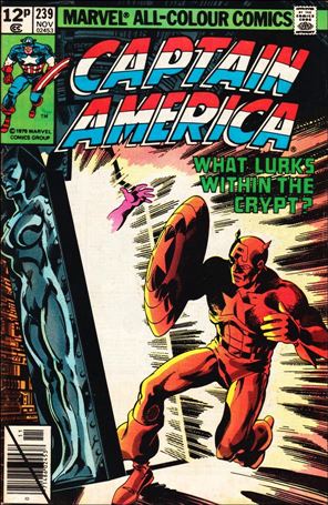 Captain America (1968) issue 239-B UK Price Cover