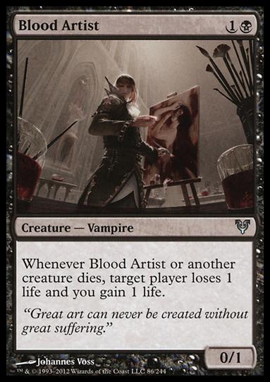 Magic the Gathering: Avacyn Restored (Base Set) card 86 Blood Artist