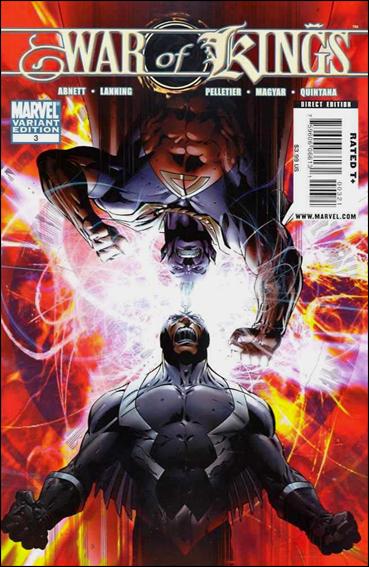 War of Kings issue 3-B Paul Pelletier 1:20 Cover