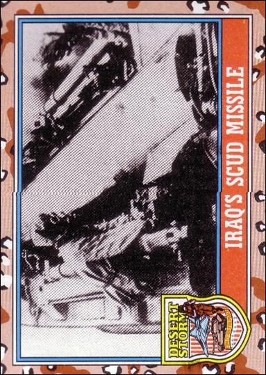 Desert Storm: Series 2 (Base Set) card 101 Iraq's Scud Missile